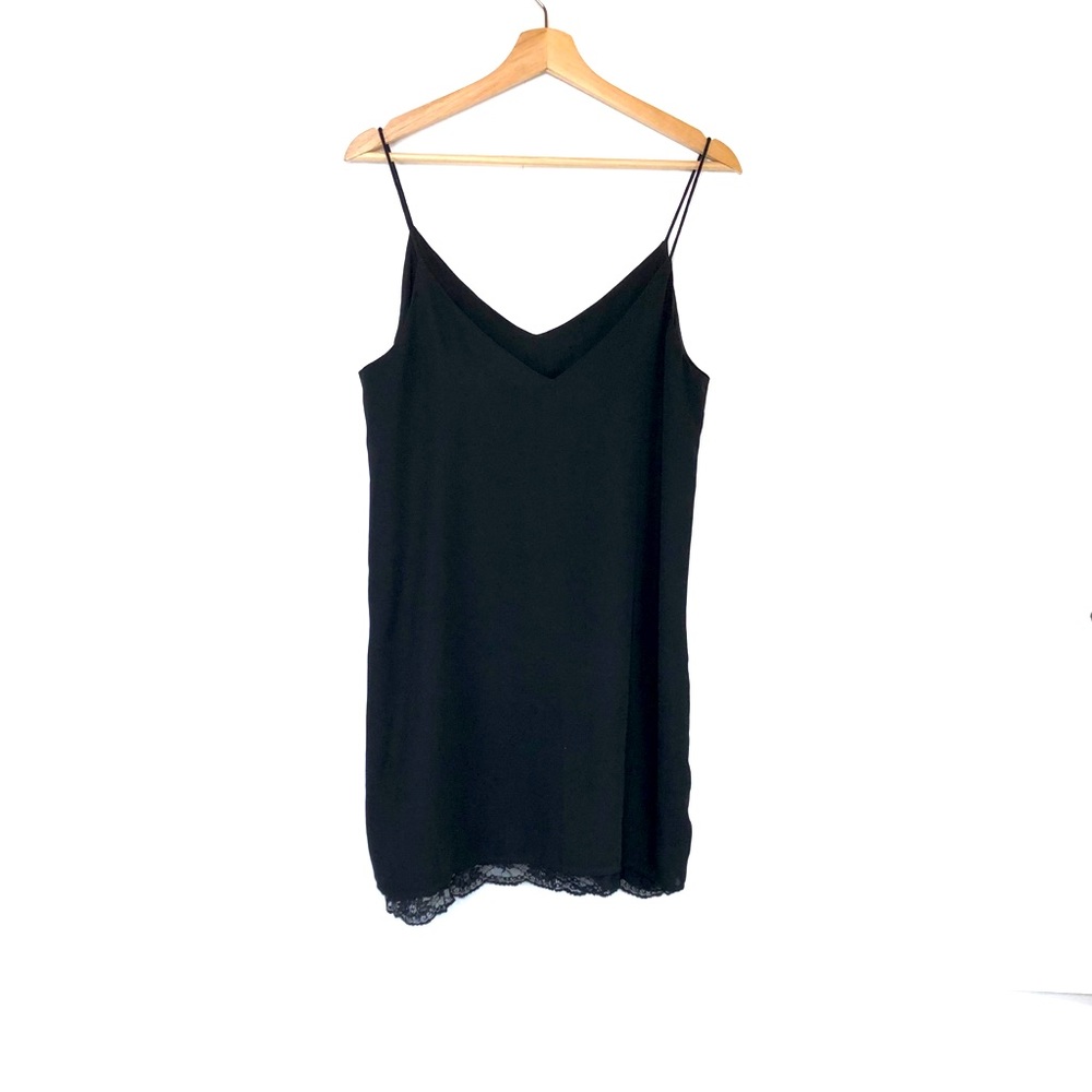 Forever 21 Black Spaghetti Strap Dress Size M